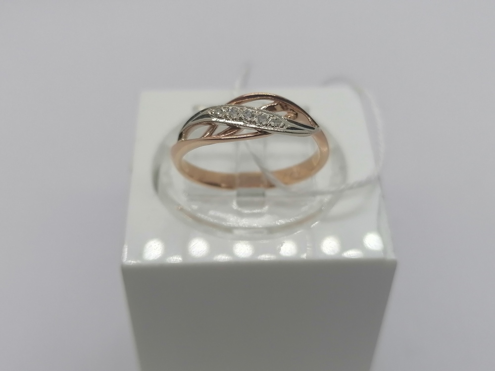 КОЛЬЦО БРИЛЛИАНТ Au 585