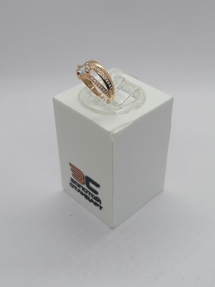 КОЛКМИ585 КОЛЬЦО С КАМНЯМИ (Au 585)