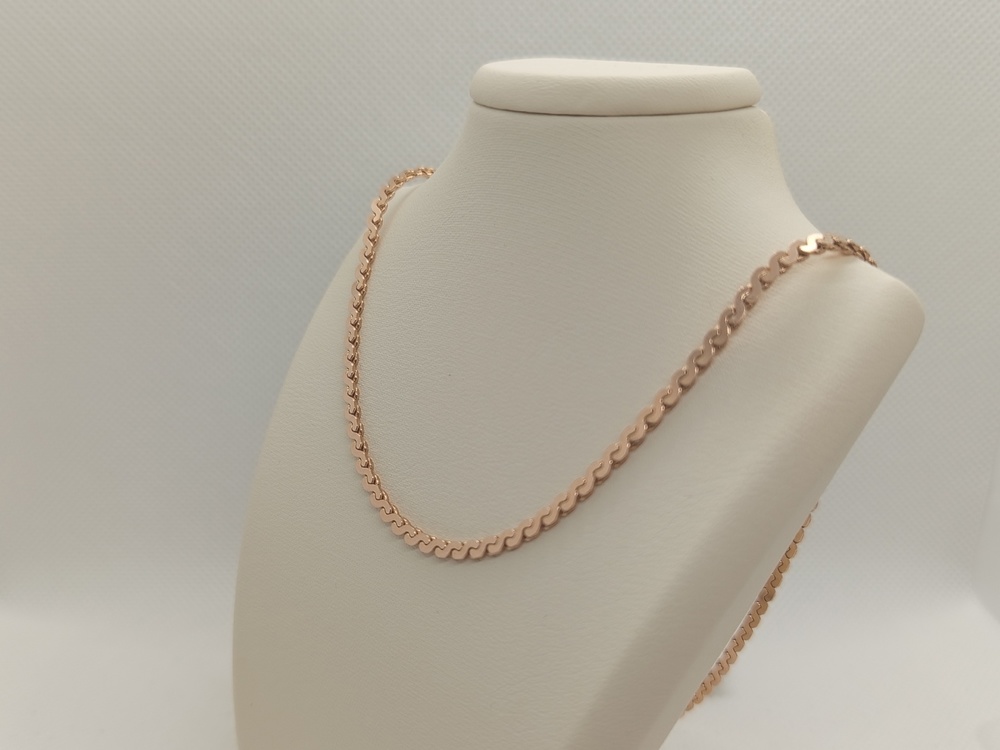 11100010755 ЦЕПЬ ПОЛНОВЕСНАЯ Панцирное (Au 585)