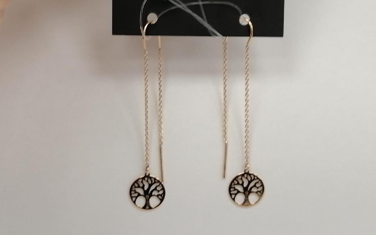 СЕРЬГИ ПРОДЕВКИ без камня (Au 585)