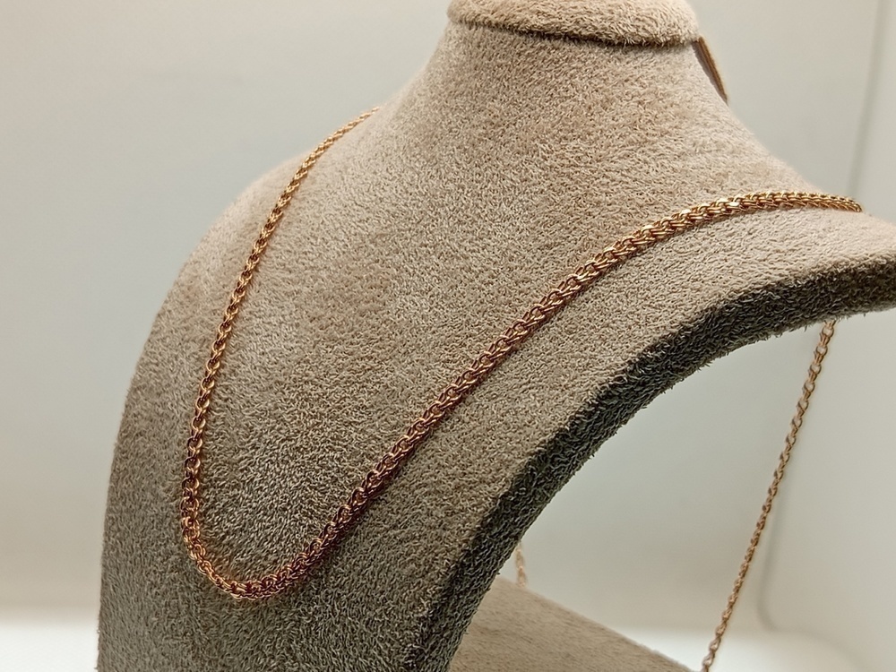 ЦЕПЬ ПУСТОТЕЛАЯ Бисмарк (Au 585)