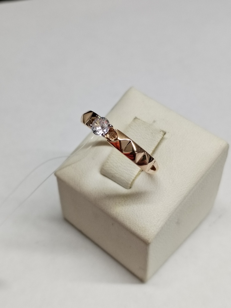 КОЛЬЦО С КАМНЕМ (Au 585)