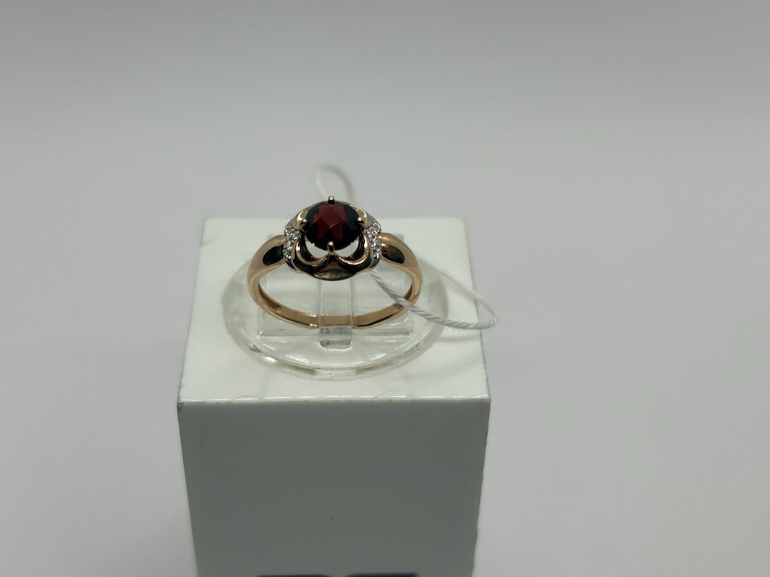 КОЛКМИ585 КОЛЬЦО С КАМНЯМИ (Au 585)