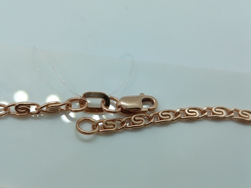 БРАСЛЕТ ПУСТОТЕЛЫЙ Улитка (Au 585)