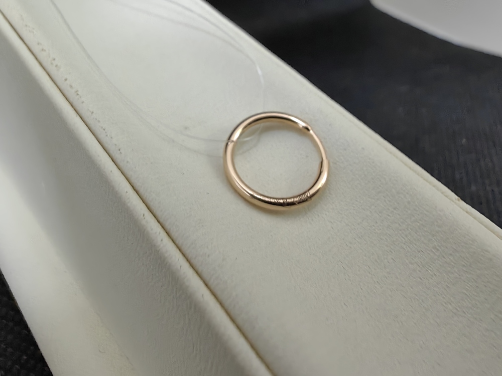 СЕРЬГИ серьга без камня (Au 585) СЕРЬГИ серьга без камня (Au 585)