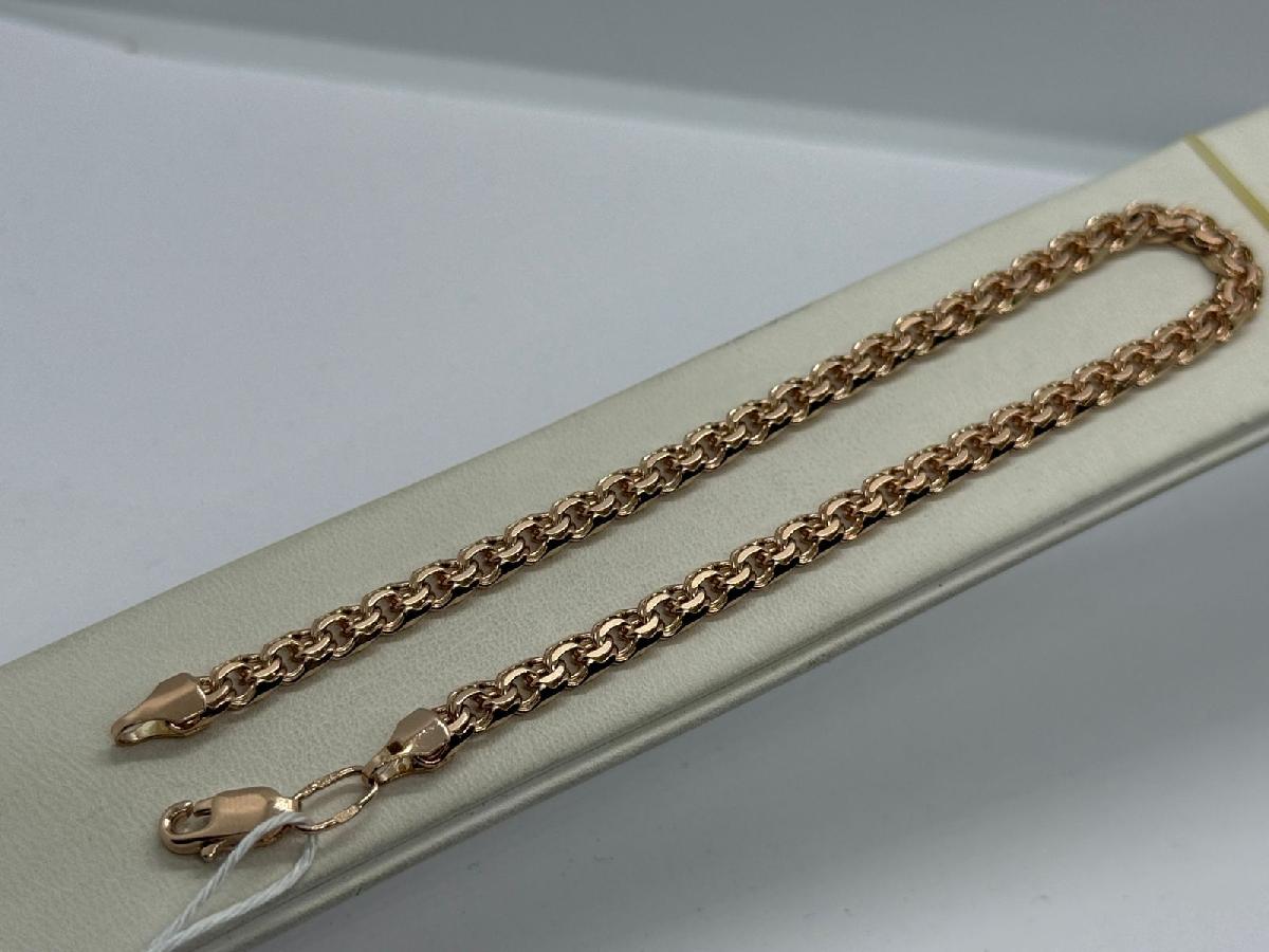 БРАСЛЕТ ПОЛНОВЕСНЫЙ Бисмарк (Au 585)