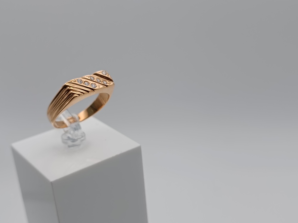 ПЕЧКМИ585 ПЕЧАТКА С КАМНЯМИ (Au 585)