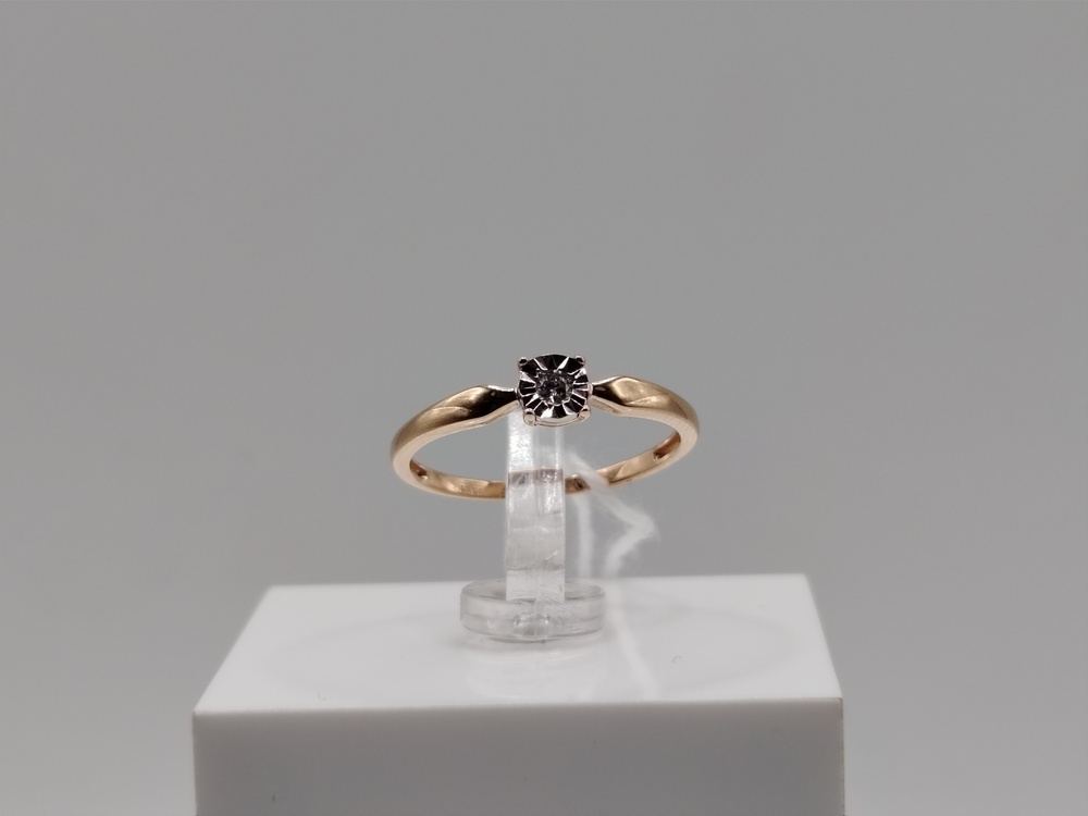 КОЛЬЦО БРИЛЛИАНТ Au 585