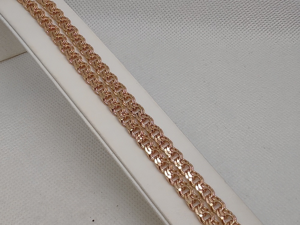 ЦЕПЬ ПОЛНОВЕСНАЯ Бисмарк (Au 585)