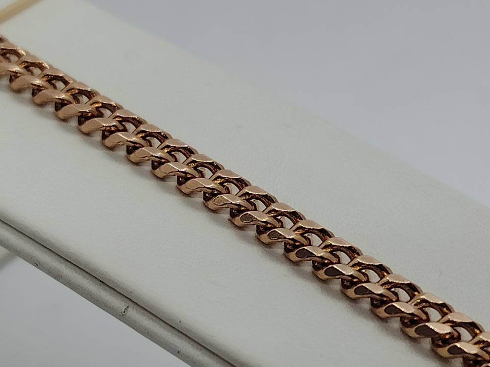 БРАСЛЕТ ПОЛНОВЕСНЫЙ Панцирное Au 585