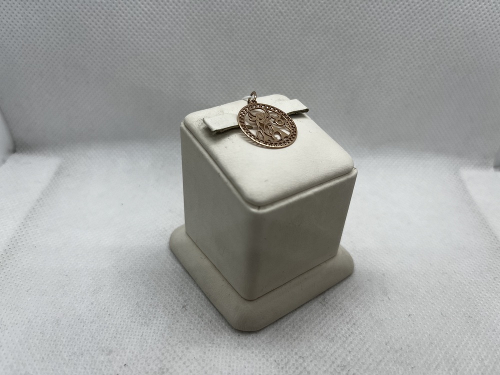 ПОДВЕСКА ЗНАК ЗОДИАКА ТЕЛЕЦ (Au 585)