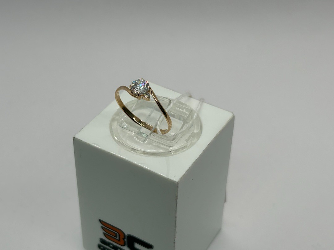 КОЛКМИ585 КОЛЬЦО С КАМНЯМИ (Au 585)