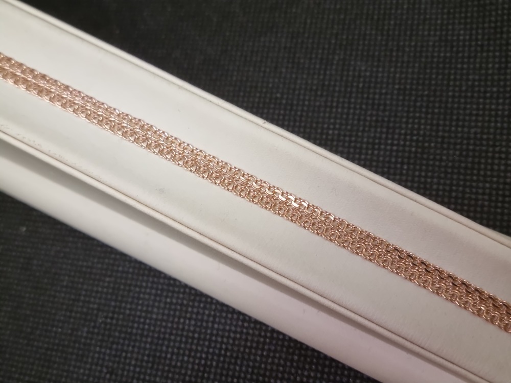 ЦЕПЬ ПУСТОТЕЛАЯ Бисмарк (Au 585)