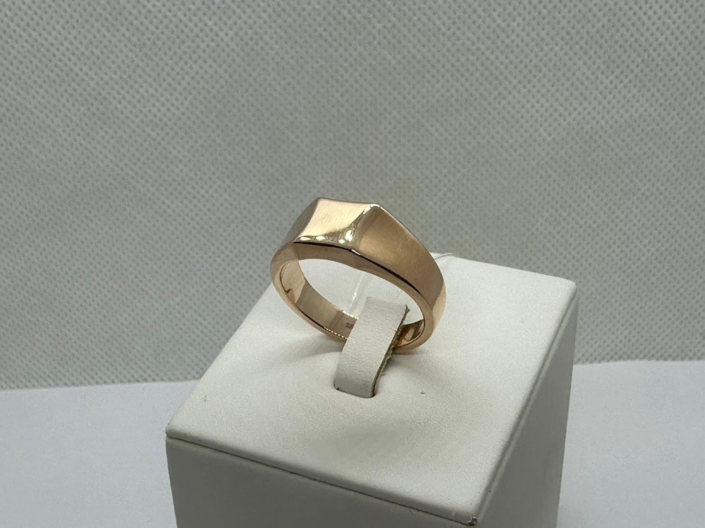 01-0064 КОЛЬЦО ПЕЧАТКА без камня (Au 585)