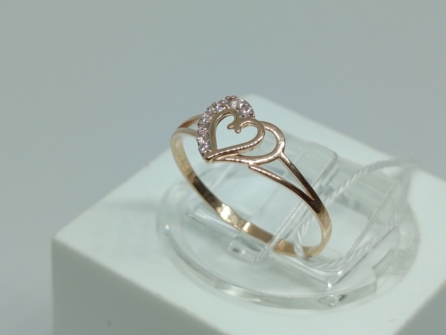 КОЛКМИ585 КОЛЬЦО С КАМНЯМИ (Au 585)