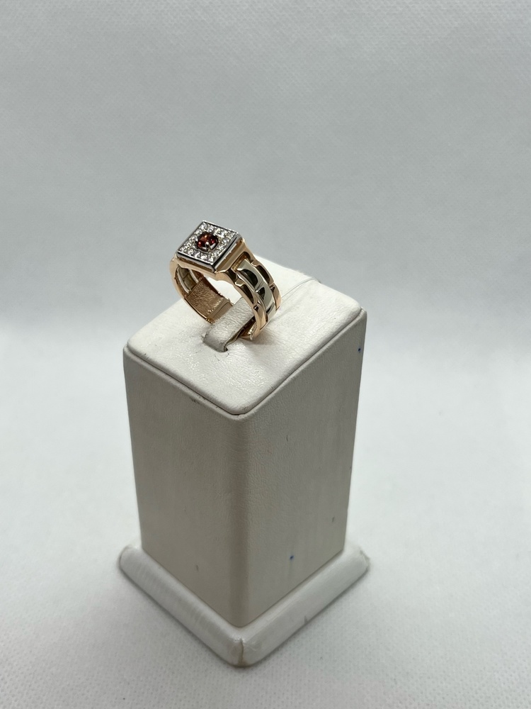 ПЕЧАТКА С КАМНЯМИ (Au 585)