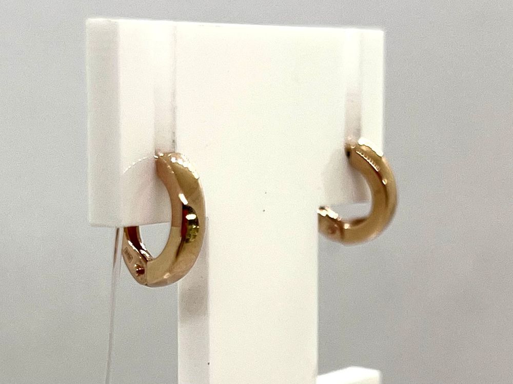 СЕРЬГИ БЕЗ КАМНЯ (Au 585)