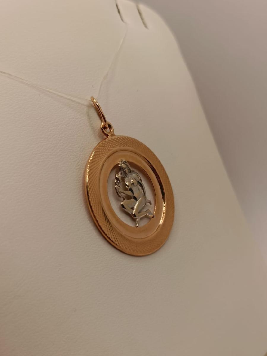 5642А/дева ПОДВЕСКА ЗНАК ЗОДИАКА ДЕВА (Au 585) 5642А/дева ПОДВЕСКА ЗНАК ЗОДИАКА ДЕВА (Au 585)