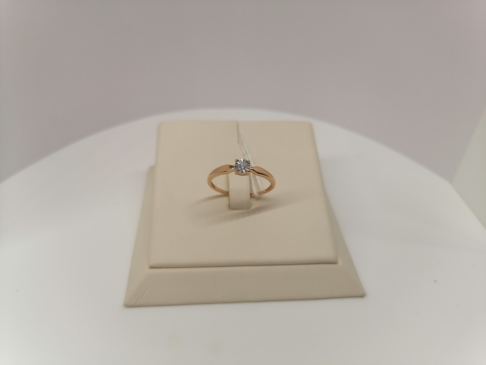 КОЛЬЦО БРИЛЛИАНТ Au 585