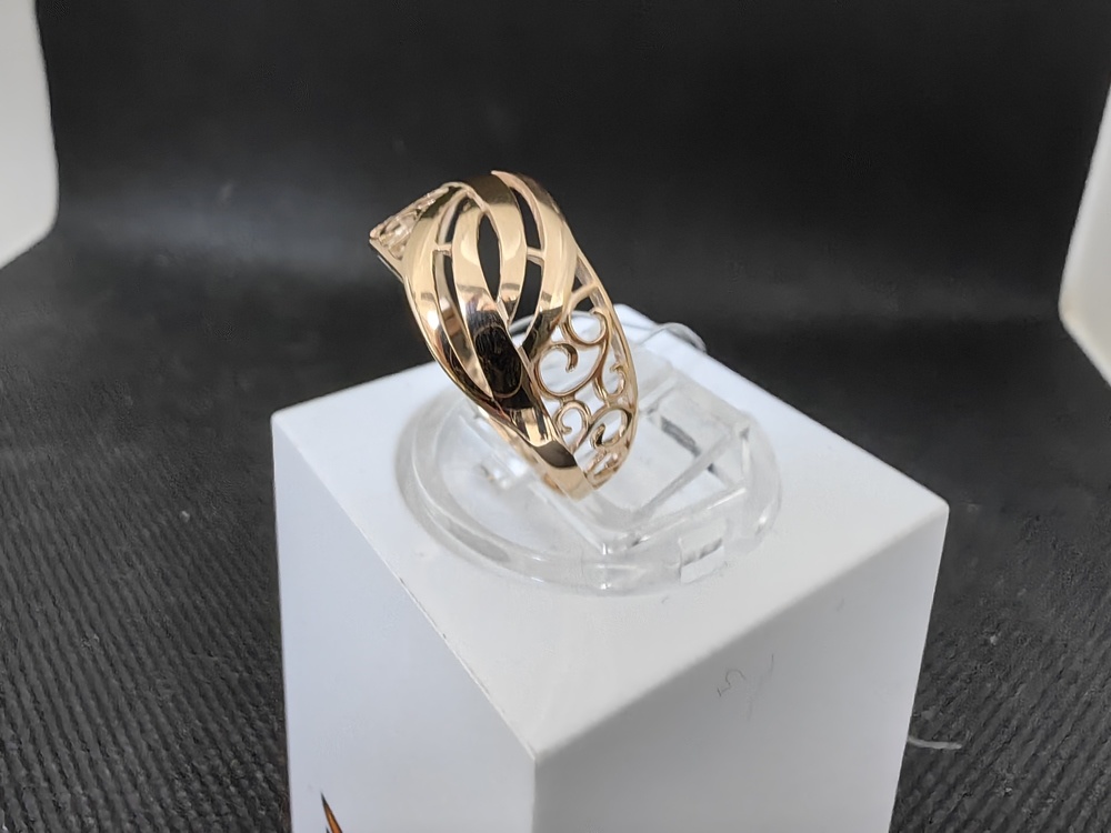 КОЛЬЦО БЕЗ КАМНЯ (Au 585) КОЛЬЦО БЕЗ КАМНЯ (Au 585)