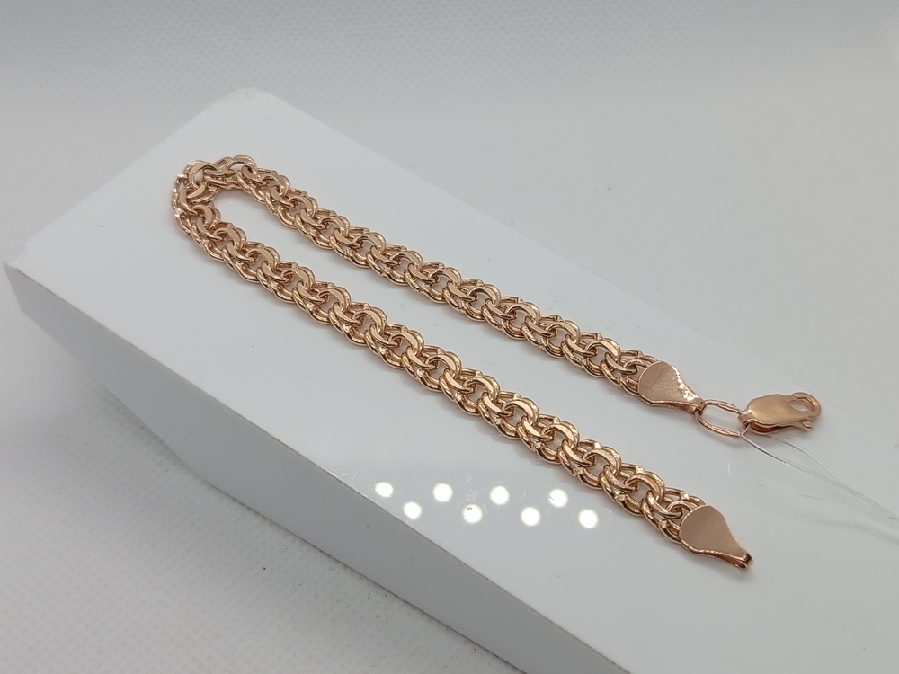 670009023 БРАСЛЕТ ПУСТОТЕЛЫЙ Бисмарк (Au 585)