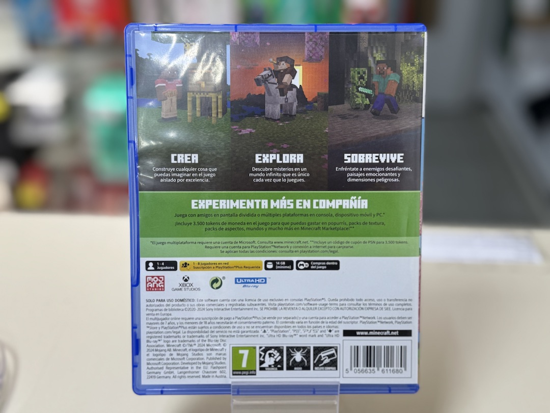 Игра  Игра Playstation 5 Minecraft