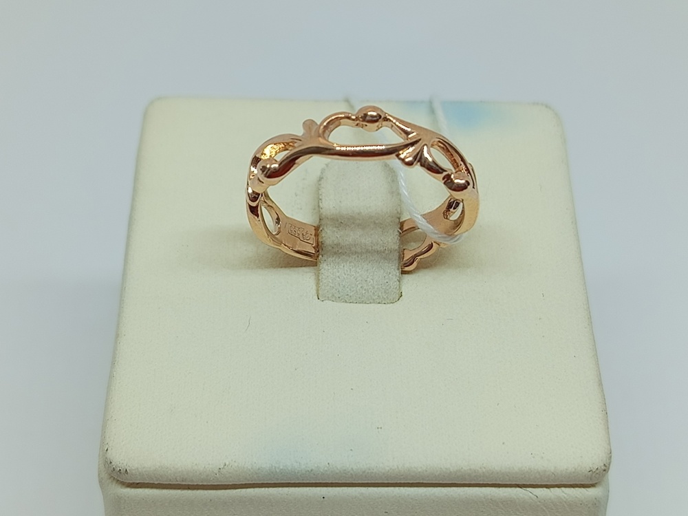 КОЛБКМ585 КОЛЬЦО БЕЗ КАМНЯ (Au 585)