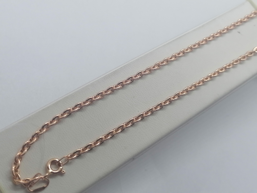 8080201П-55 ЦЕПЬ ПУСТОТЕЛАЯ Якорное (Au 585)