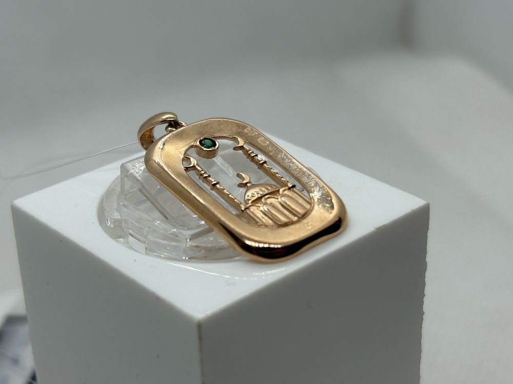 ПОДВЕСКА МЕЧЕТЬ с камнем (Au 585)