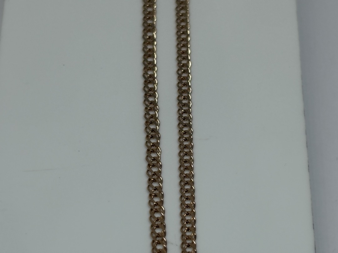 ЦЕПЬ ПОЛНОВЕСНАЯ Ромб двойной (Au 585)