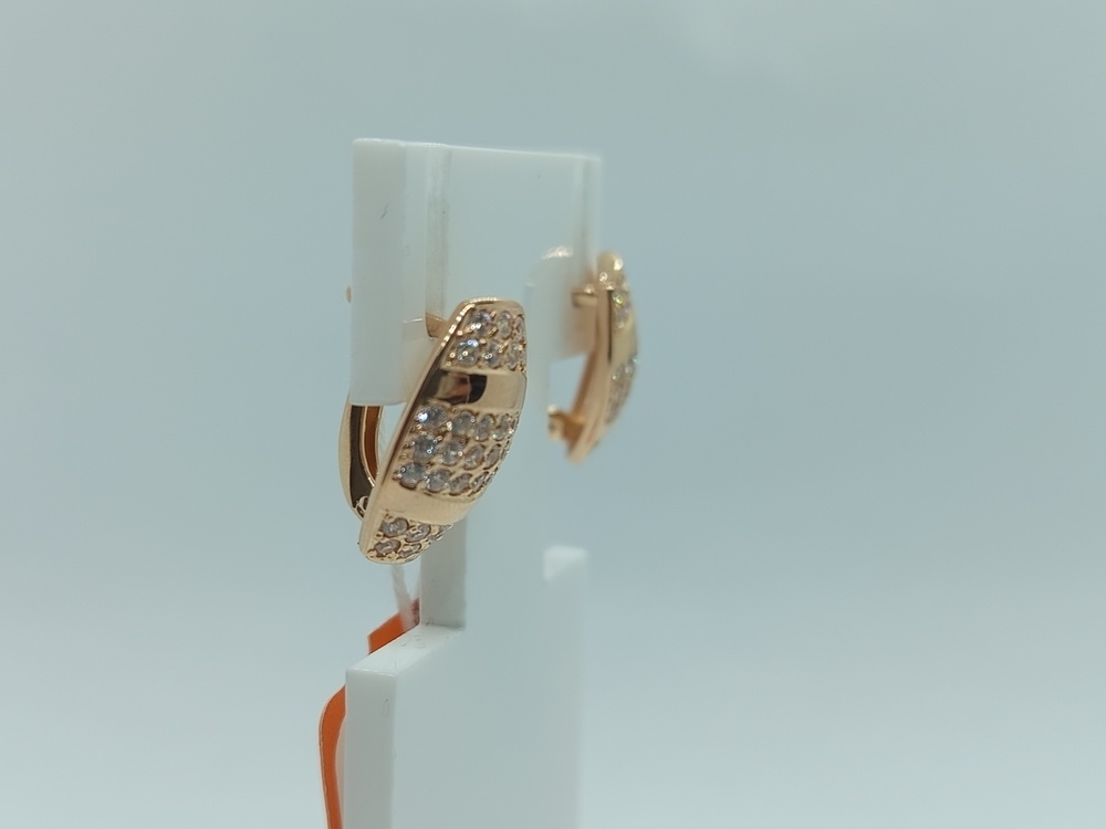 СЕРЬГИ С КАМНЯМИ (Au 585)