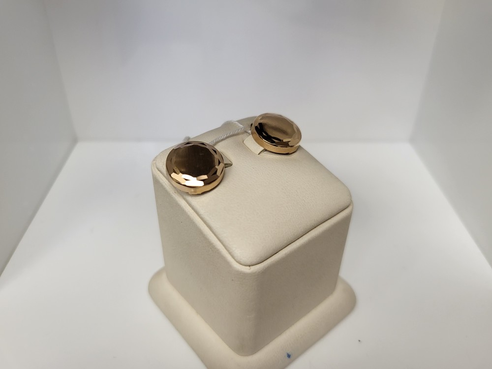 ЗАПОНКИ БЕЗ КАМНЯ Au 585