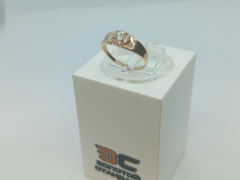 КОЛКМИ585 КОЛЬЦО С КАМНЯМИ (Au 585)