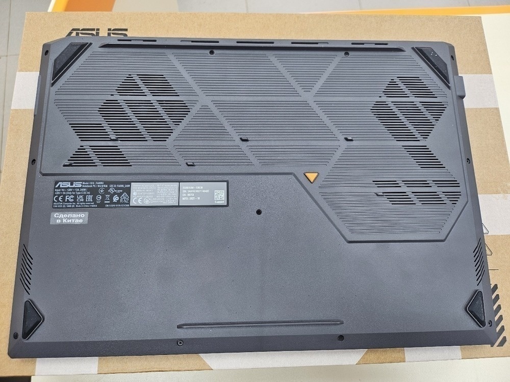 Ноутбук ASUS ASUS TUF Gaming A18; Ryzen 7 260, Geforce RTX 5060, 16 Гб, 500 Гб, Нет