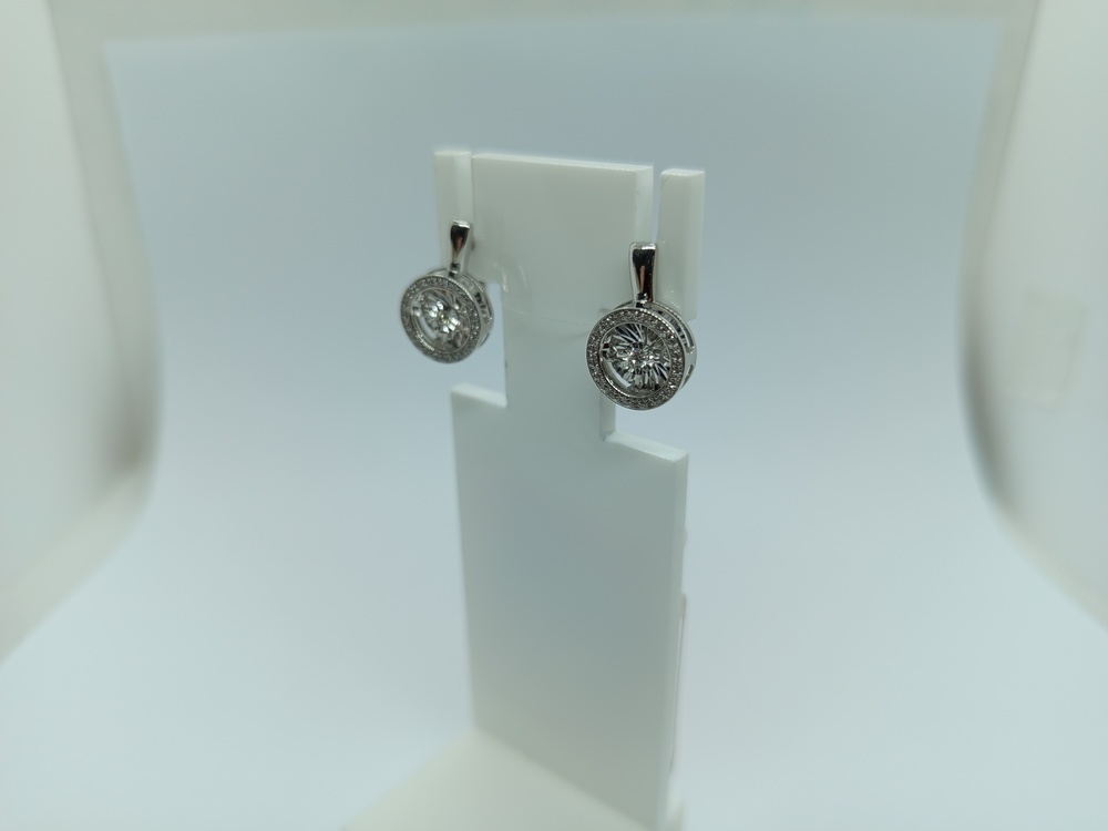 02-12-5478-31-00-1 СЕРЬГИ БРИЛЛИАНТ (Au 585)