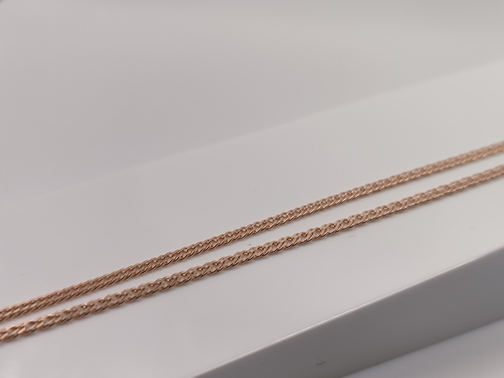 ЦЕПЬ ПОЛНОВЕСНАЯ Ромб двойной (Au 585)