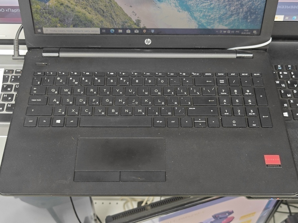 Ноутбук HP; A6-9220, AMD Radeon (TM) Graphics, 8 Гб, Нет, 1 Tb