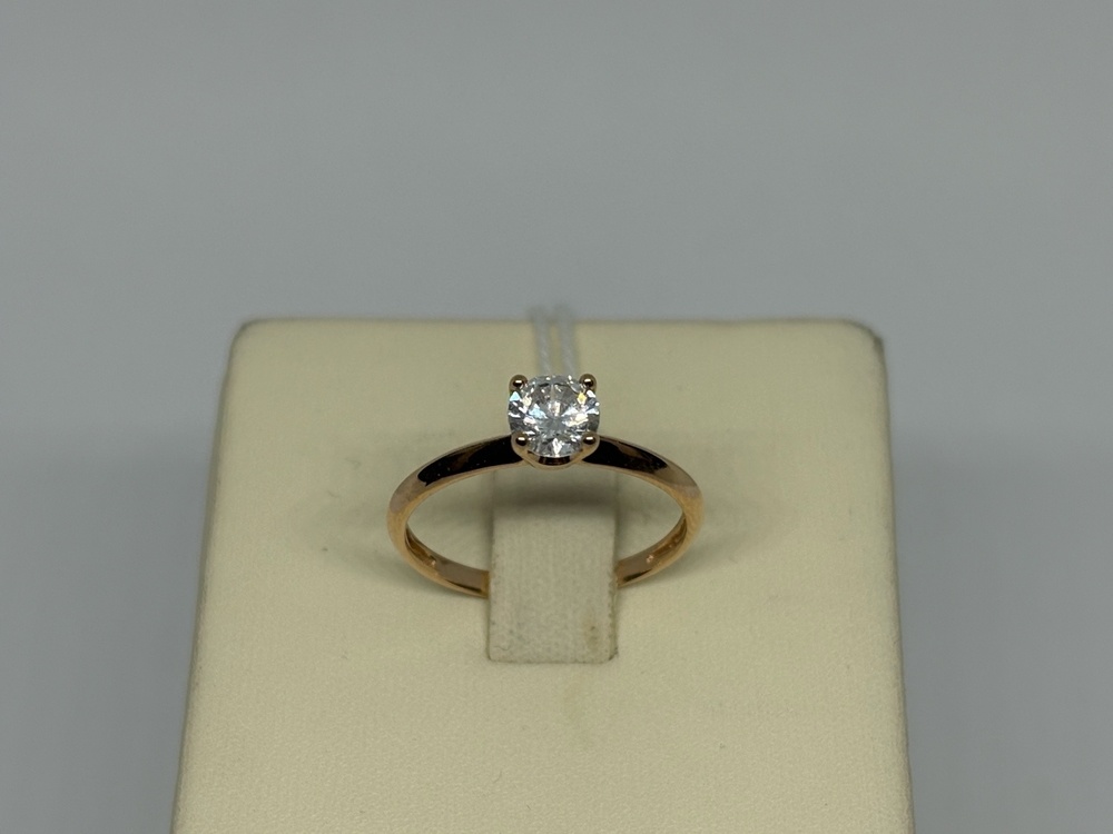 КОЛКМ585 КОЛЬЦО С КАМНЕМ (Au 585)