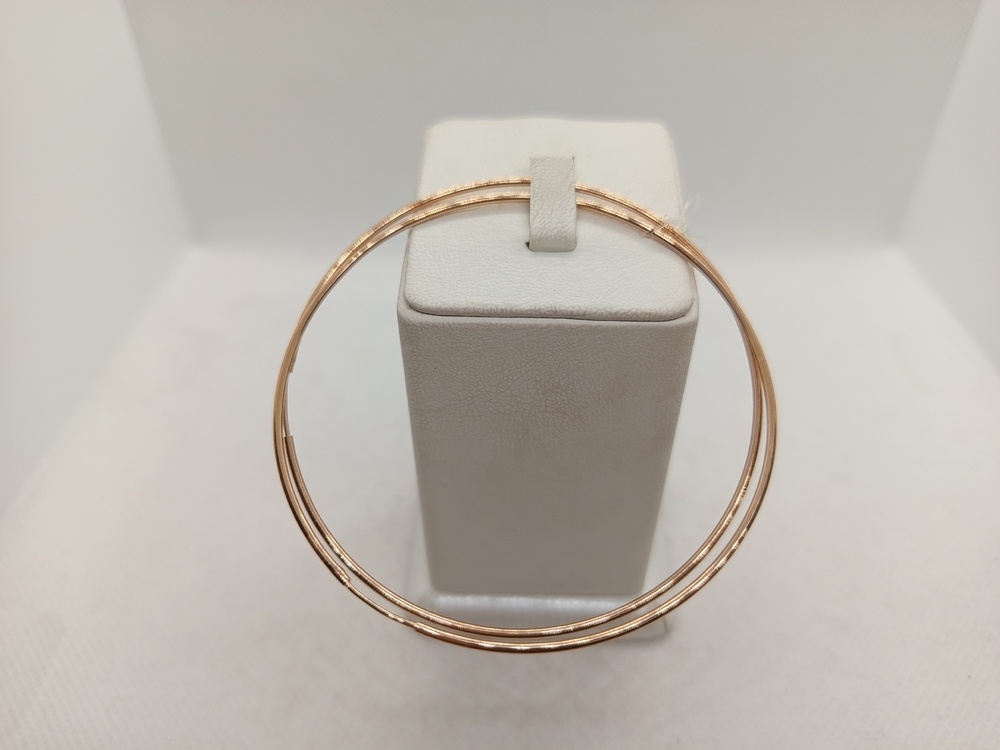 СЕРЬГИ КОНГО без камня (Au 585)