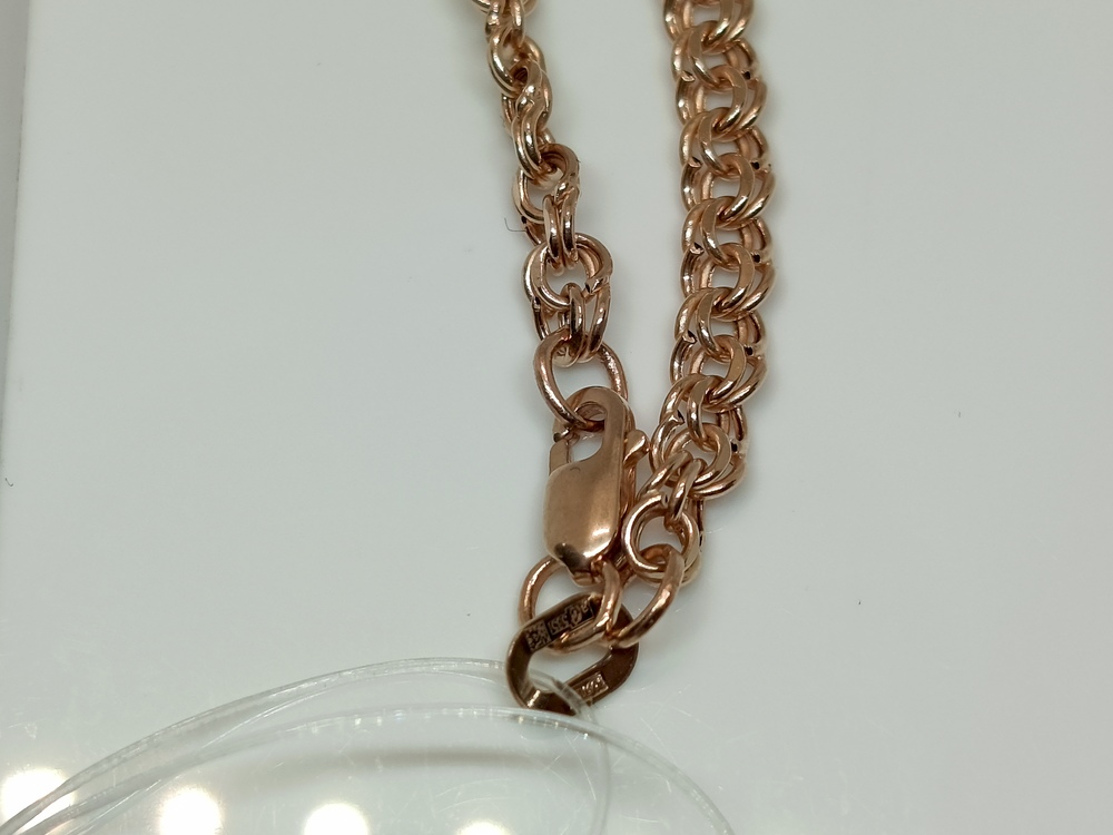 ЦЕПЬ ПУСТОТЕЛАЯ Бисмарк (Au 585)