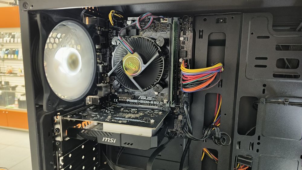 Системный блок Noname; Core i3-9100F, GeForce GT 1030, 8 Гб, 128 Гб, Нет
