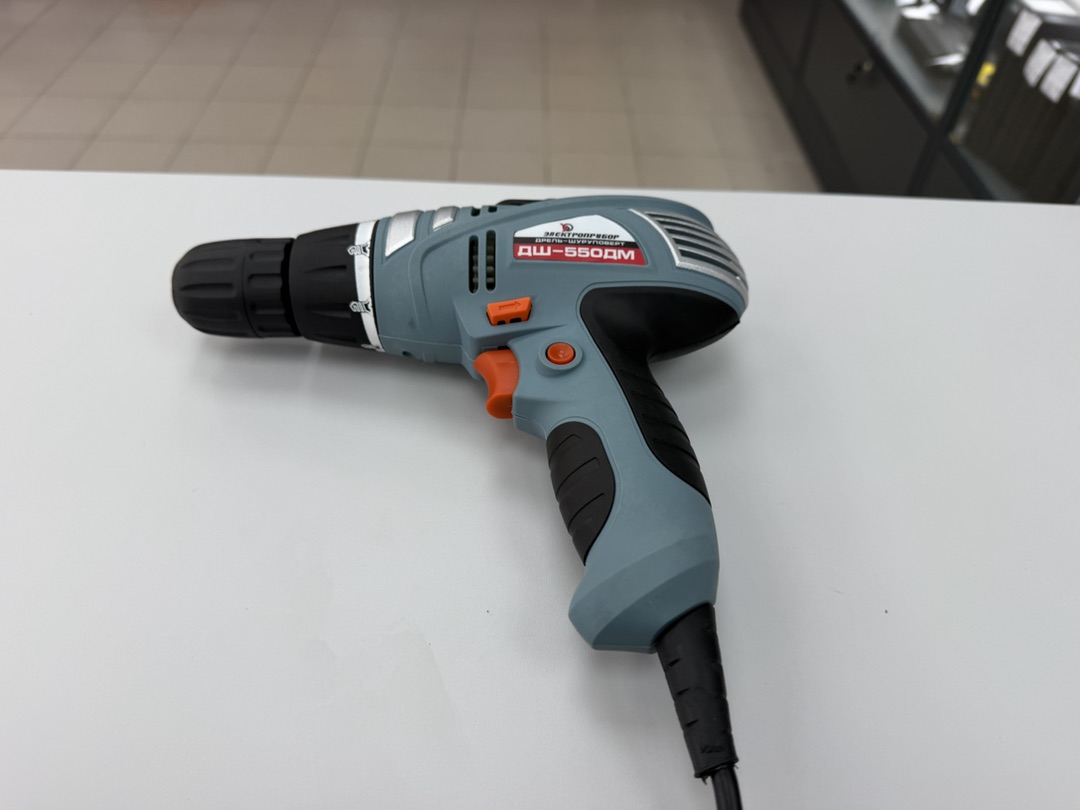 ДРЕЛЬ-ШУРУПОВЕРТ ЭЛЕКТРОПРИБОР ДШ-550ДМ