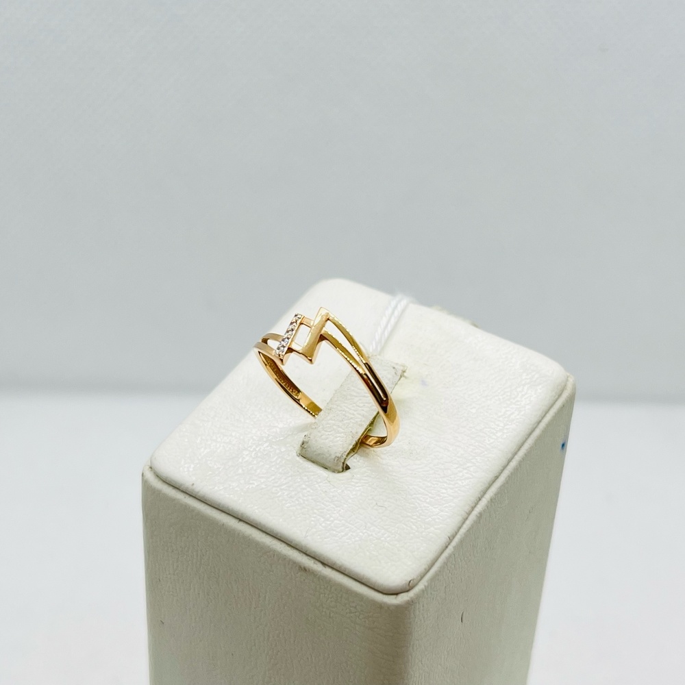 КОЛКМИ585 КОЛЬЦО С КАМНЯМИ (Au 585)