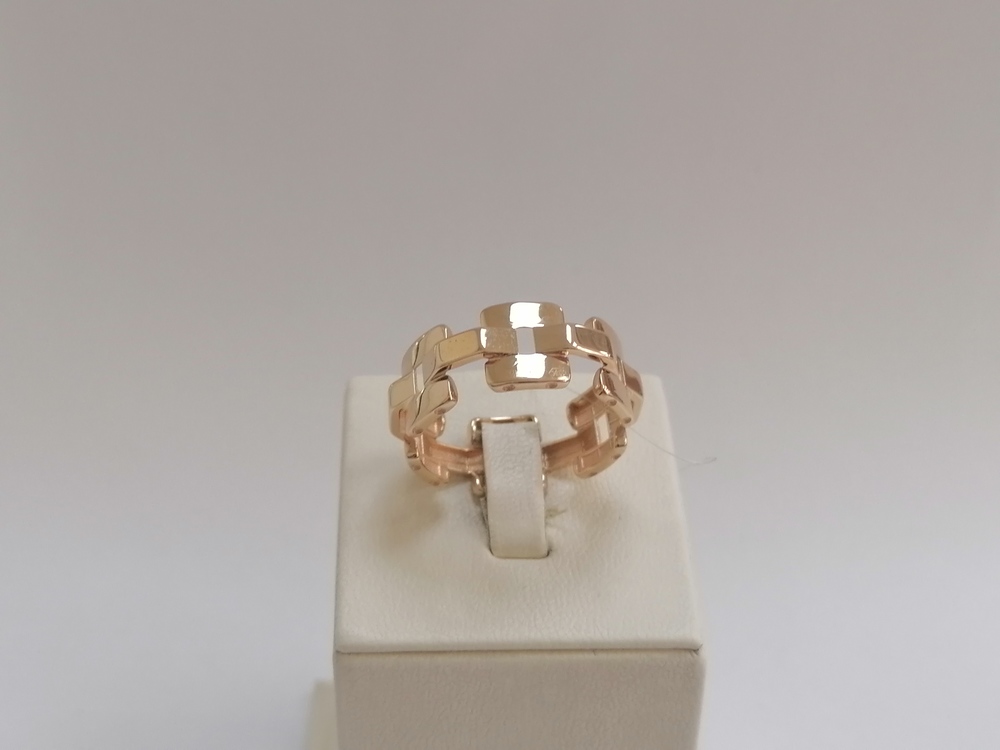 08-108456 КОЛЬЦО БЕЗ КАМНЯ (Au 585)