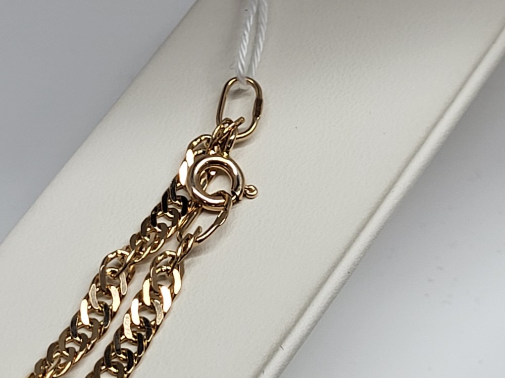 ЦЛСИ585 ЦЕПЬ ПОЛНОВЕСНАЯ Сингапур (Au 585)