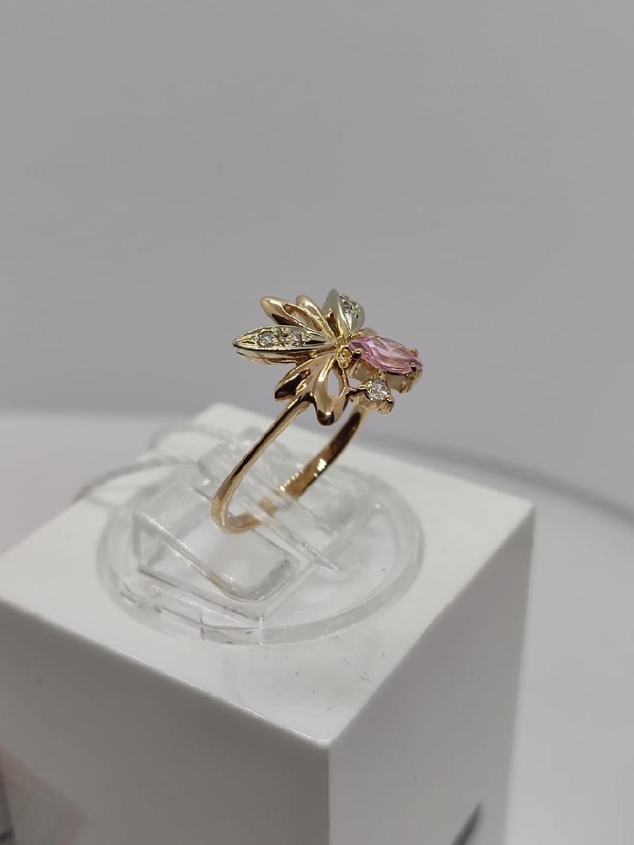 КОЛКМИ585 КОЛЬЦО С КАМНЯМИ (Au 585)