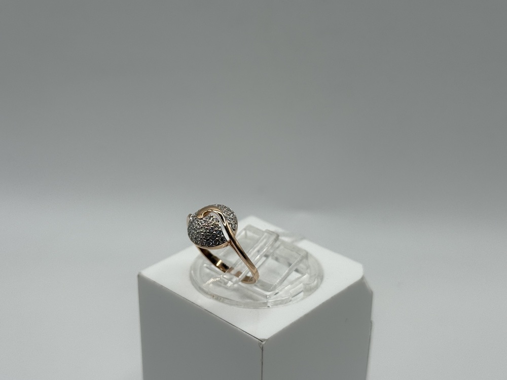 КОЛКМИ585 КОЛЬЦО С КАМНЯМИ (Au 585)