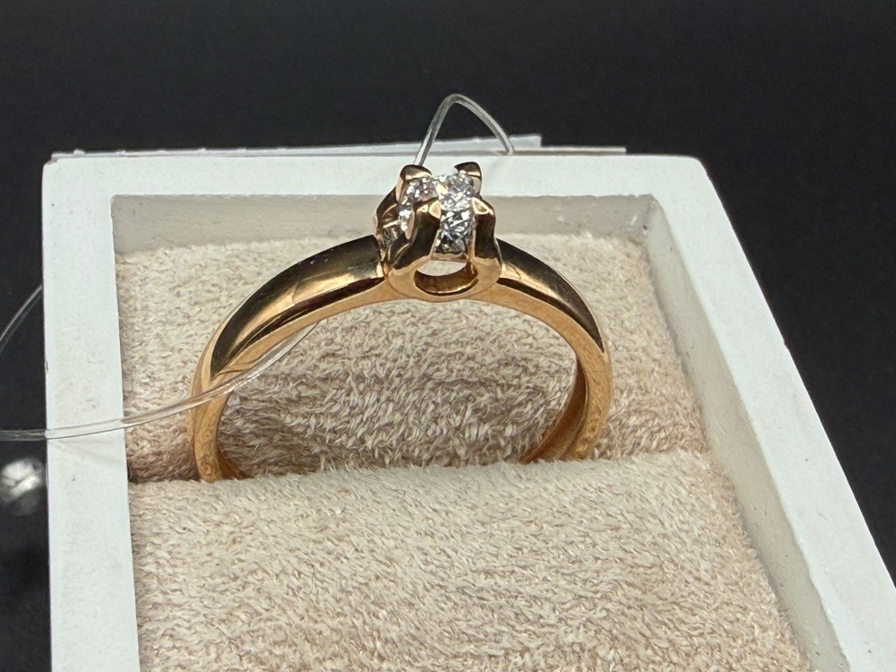 КОЛЬЦО БРИЛЛИАНТ (Au 585)