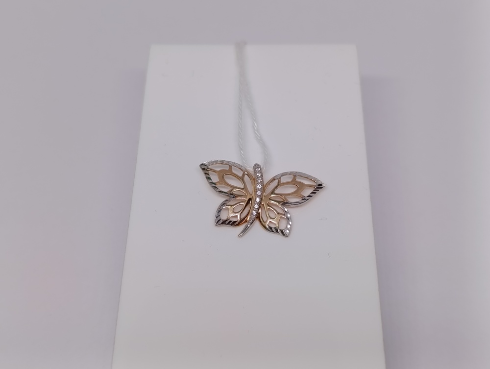 ПОДКМИ585 ПОДВЕСКА С КАМНЯМИ (Au 585)