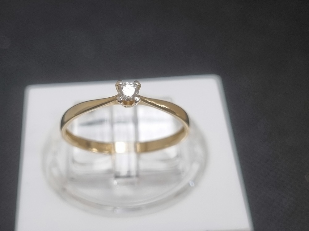 КОЛЬЦО БРИЛЛИАНТ Au 585